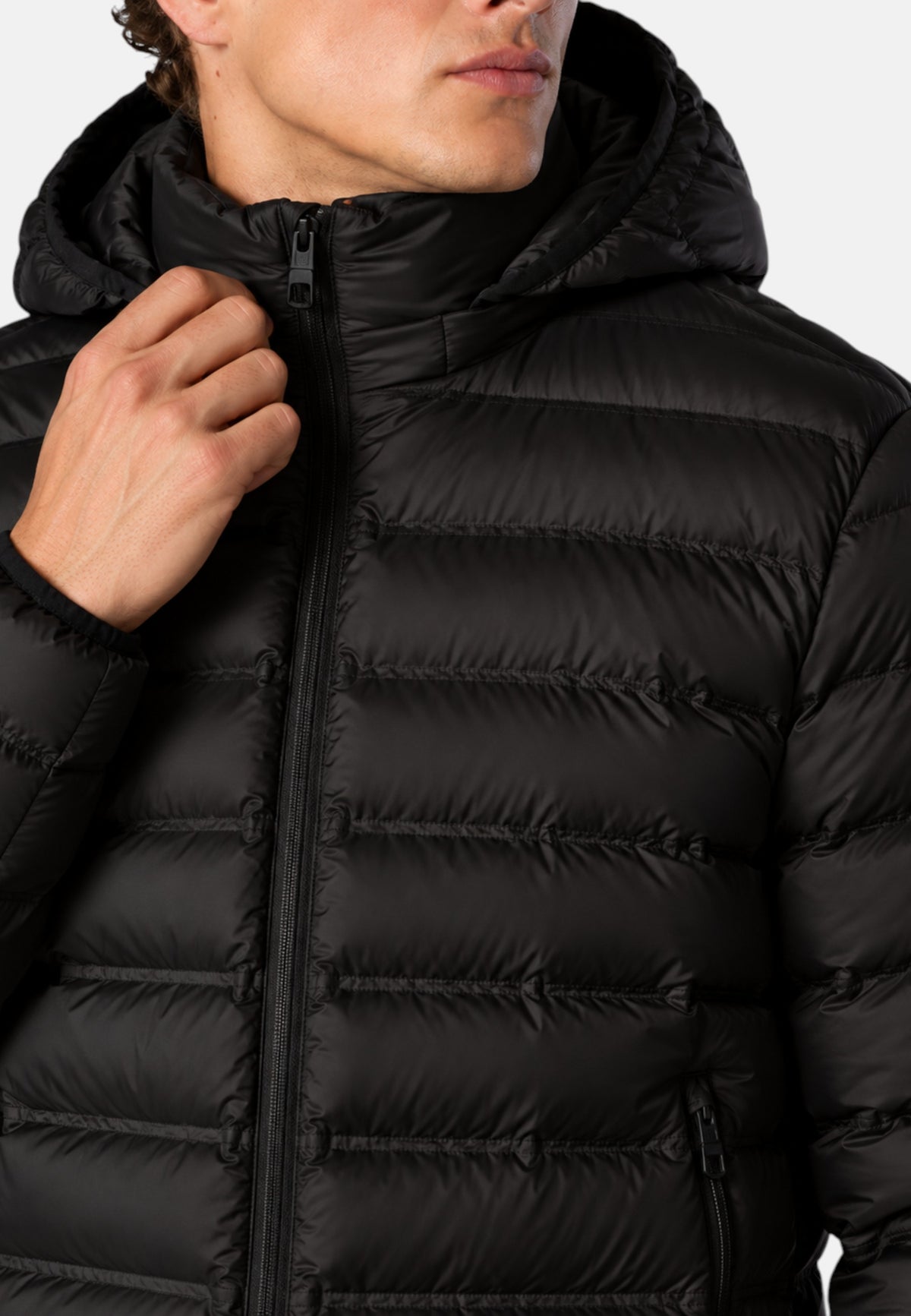 Giubbotto con cappuccio Uomo North Sails Black