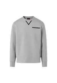 Felpa girocollo in scuba Uomo North Sails Vapor Grey
