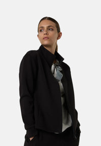 Felpa Donna interlock invernale con zip integrale North Sails Meteorite