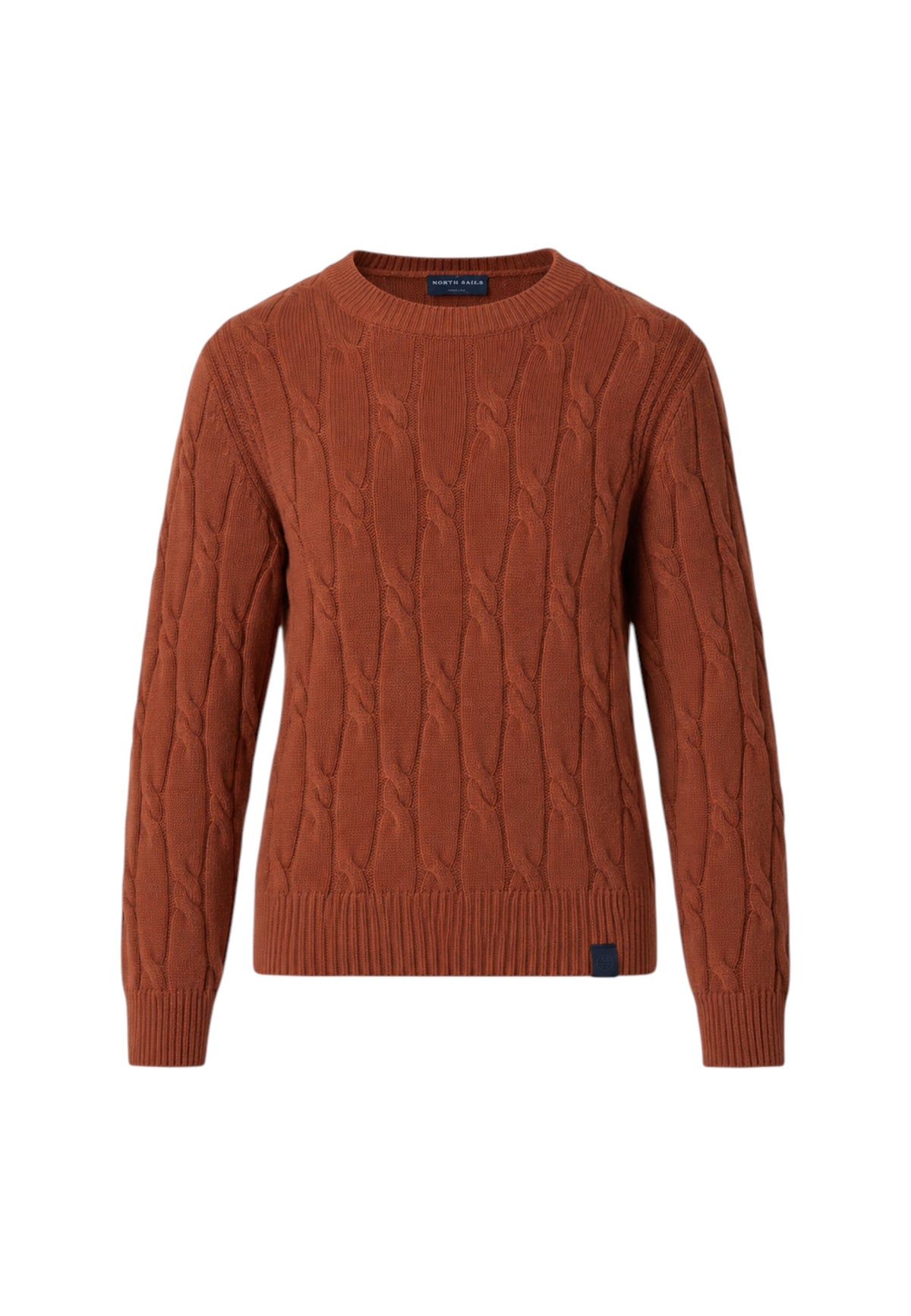 Maglione girocollo a trecce da Donna North Sails Rust