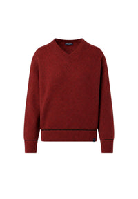 Maglione da Donna con scollo a V mouliné North Sails Tandor Spice