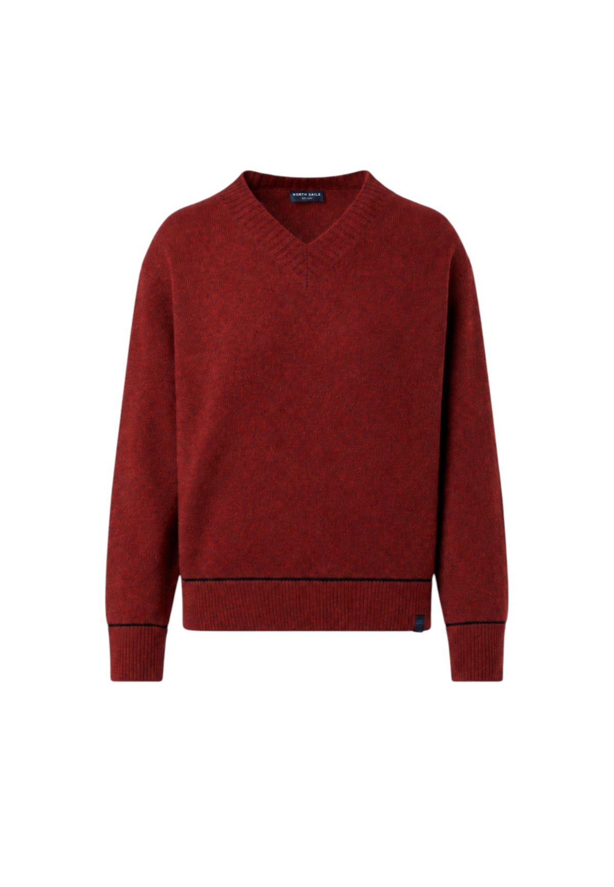 Maglione da Donna con scollo a V mouliné North Sails Tandor Spice