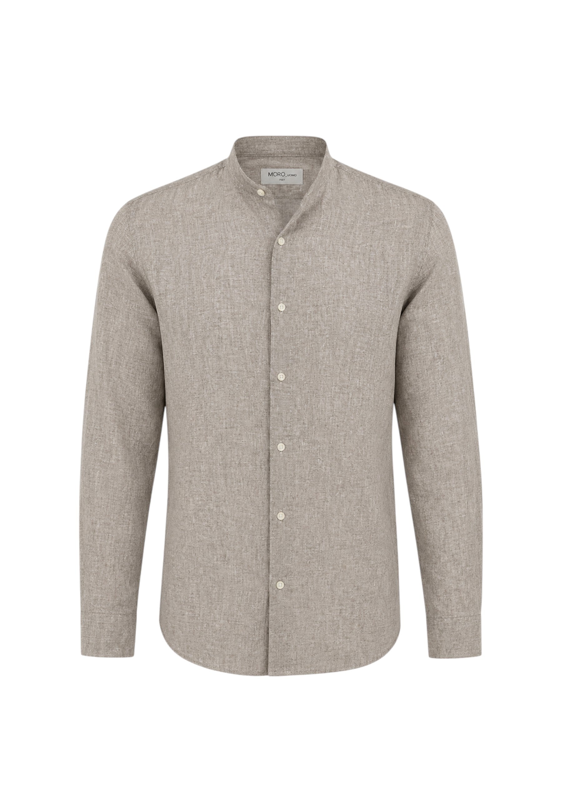 Camicia MORO In Lino da Uomo Testa Di Moro