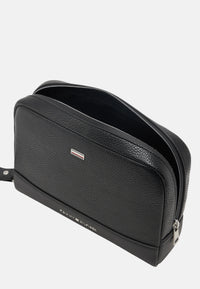 Pochette Tommy Hilfiger da uomo nera. Nero