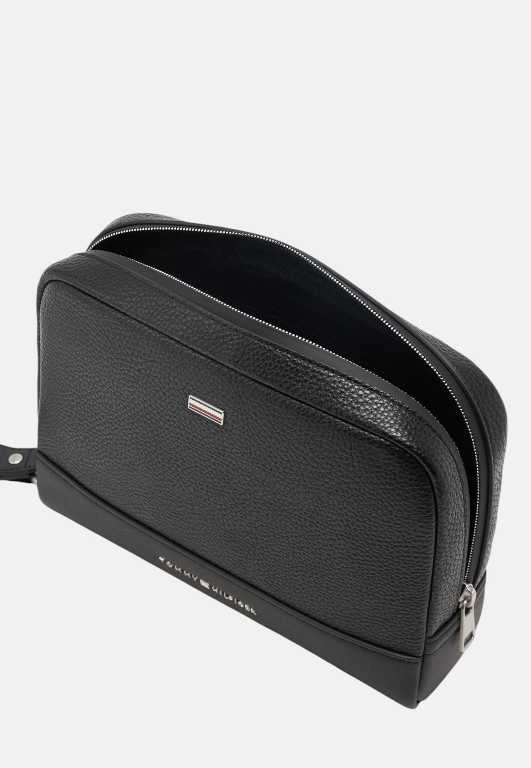 Pochette Tommy Hilfiger da uomo nera. Nero