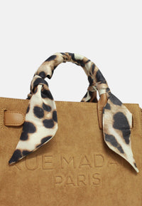 Borsa a Mano Da donna Rue Madam Suede Cognac