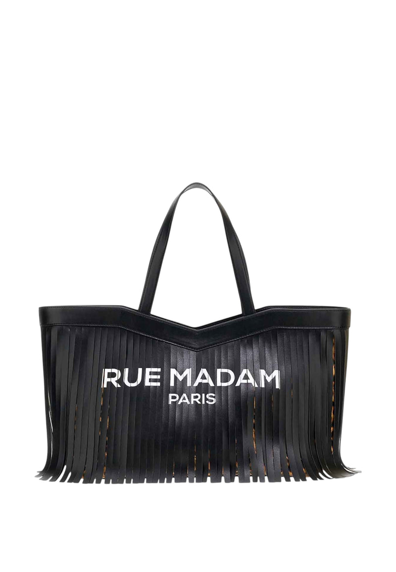 Borsa da Donna Rue Madam SAUVAGE SHOPPING Leo Black