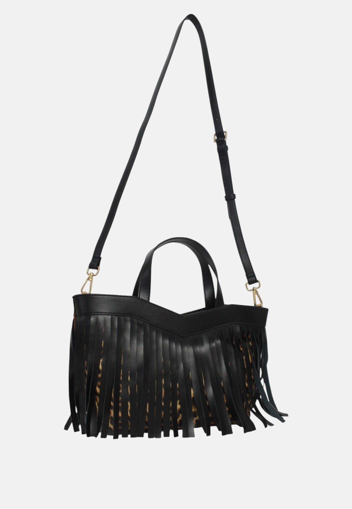 Borsa da Donna Rue Madam SAUVAGE MINI SHOPPING Leo Black