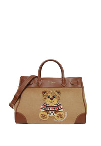 Borsa Tote da Donna Rue Madam MRVIN LOVE Camel