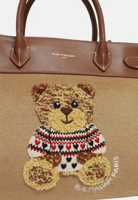 Borsa Tote da Donna Rue Madam MRVIN LOVE Camel