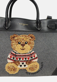 Borsa Tote da Donna Rue Madam MRVIN LOVE Grey