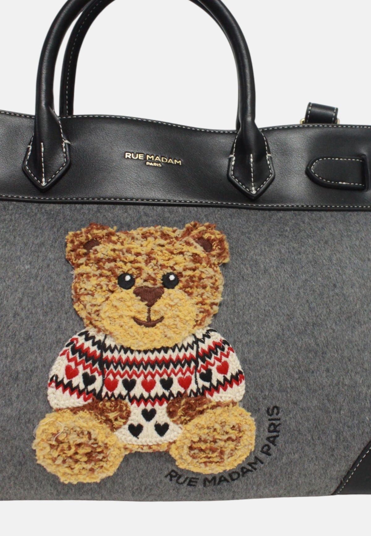 Borsa Tote da Donna Rue Madam MRVIN LOVE Grey