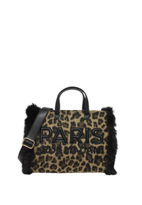 Tote Bags Donna MEGEVE TOTE Leopard
