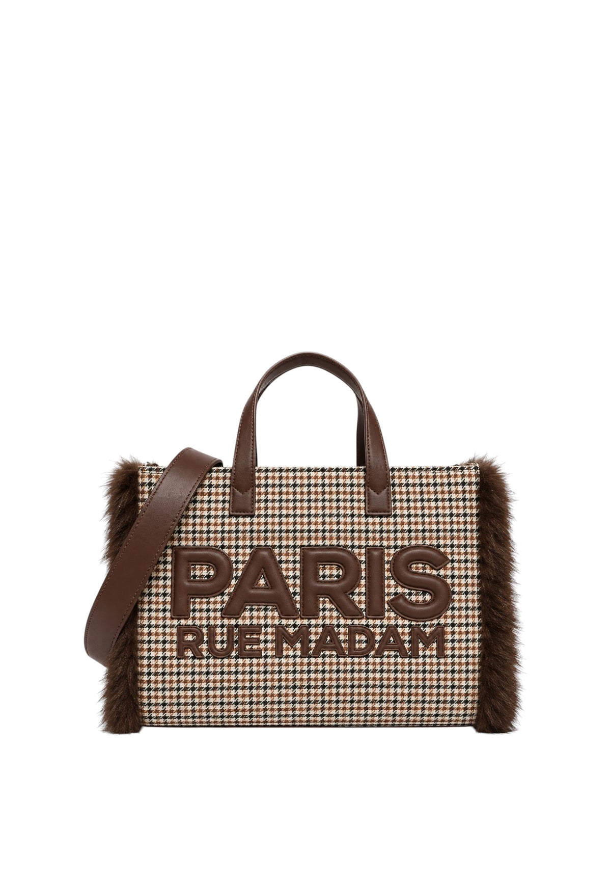 Tote Bags Donna MEGEVE TOTE Pied De Poule