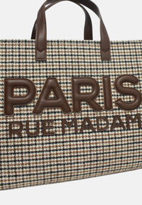Tote Bags Donna MEGEVE TOTE Pied De Poule