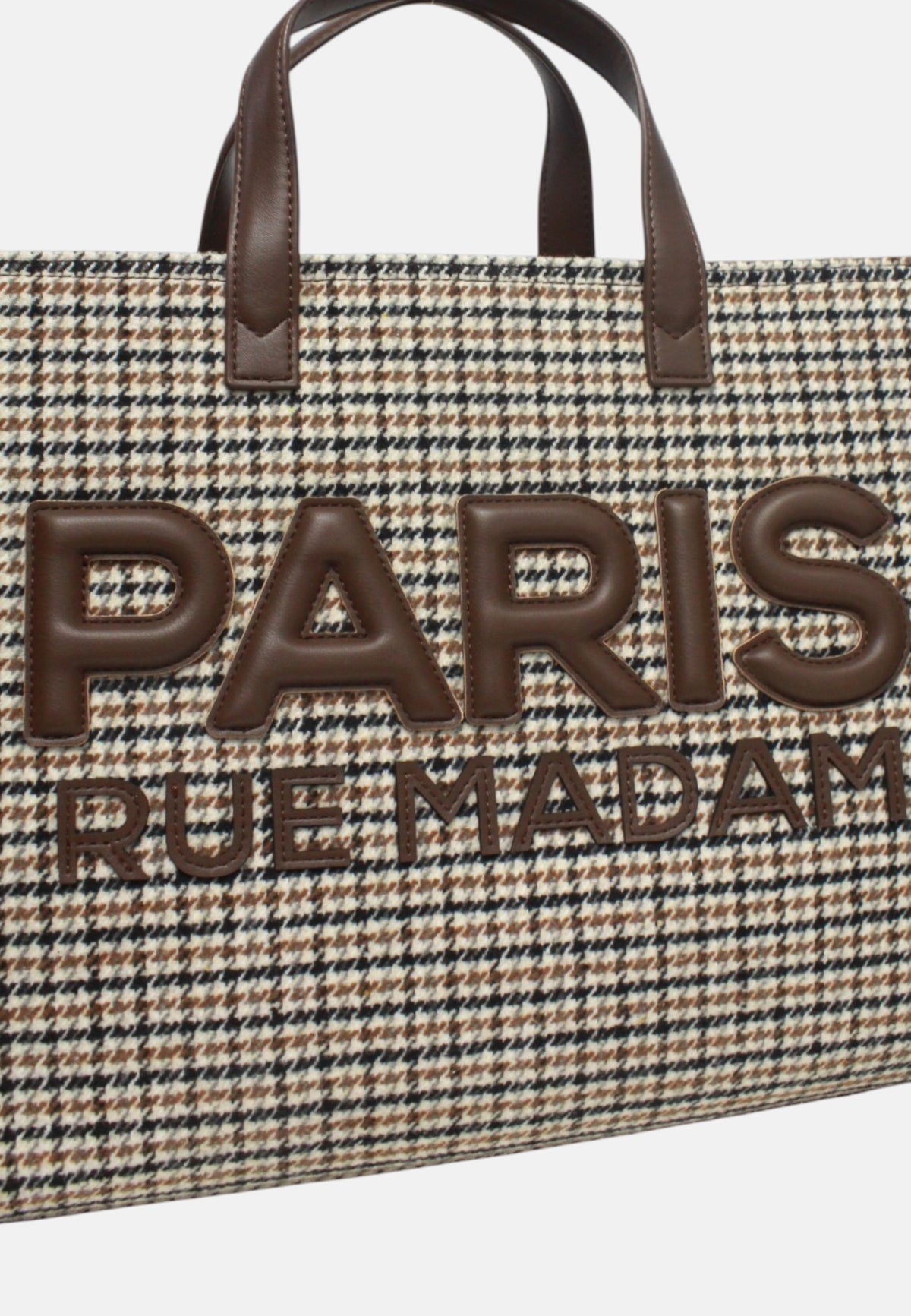 Tote Bags Donna MEGEVE TOTE Pied De Poule