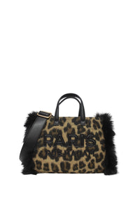 Mini Tote Bags Da Donna MEGEVE MINI TOTE Leopard