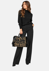 Mini Tote Bags Da Donna MEGEVE MINI TOTE Leopard