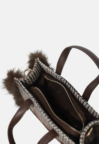 Mini Tote Bags Da Donna MEGEVE MINI TOTE Pied De Poule