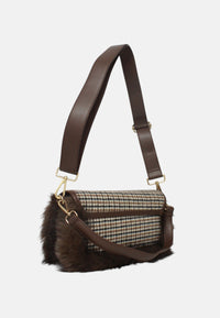 Borsa a Spalla Rue Madam da Donna Pied De Poule