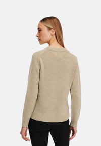 Maglione in Lana Rue Madam Beige