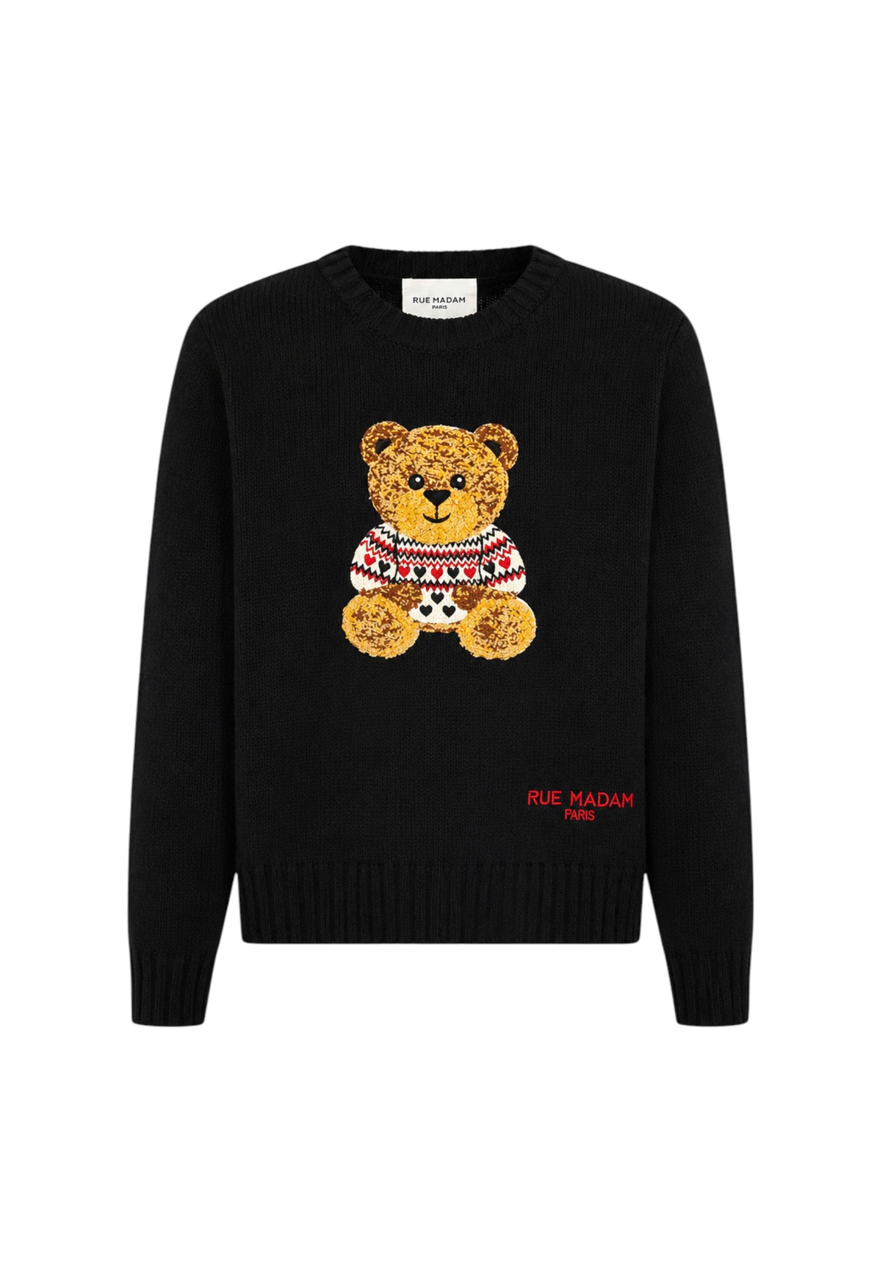 Maglione in Lana Rue Madam Black