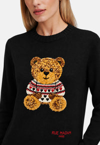 Maglione in Lana Rue Madam Black
