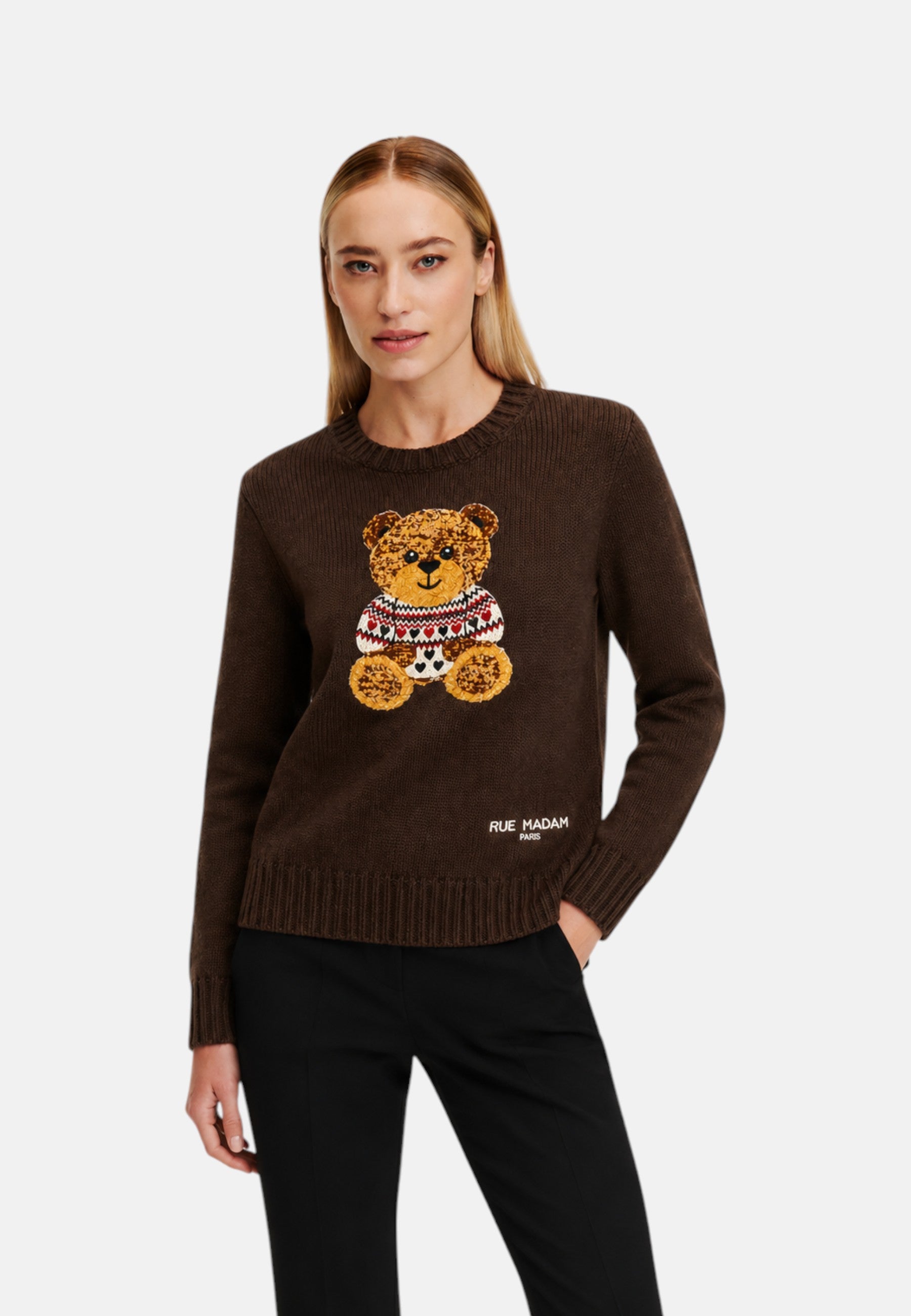 Maglione in Lana Rue Madam Brown