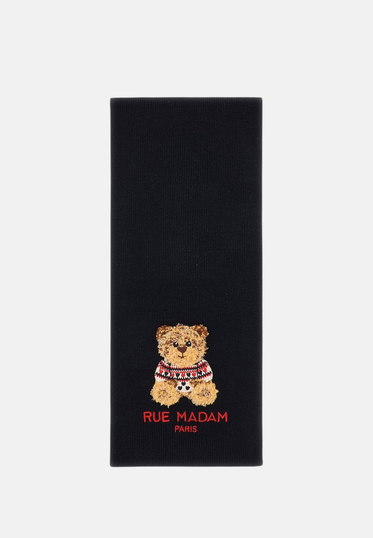 Sciarpa Donna con Orsetto Rue Madam Black