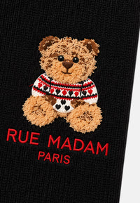 Sciarpa Donna con Orsetto Rue Madam Black