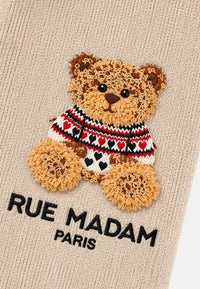 Sciarpa Donna con Orsetto Rue Madam Beige