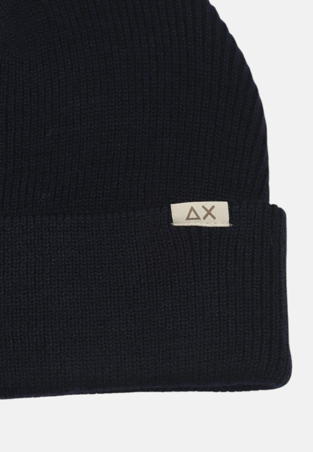 Berretto da Uomo in misto lana a trecce Sun68 Navy Blue