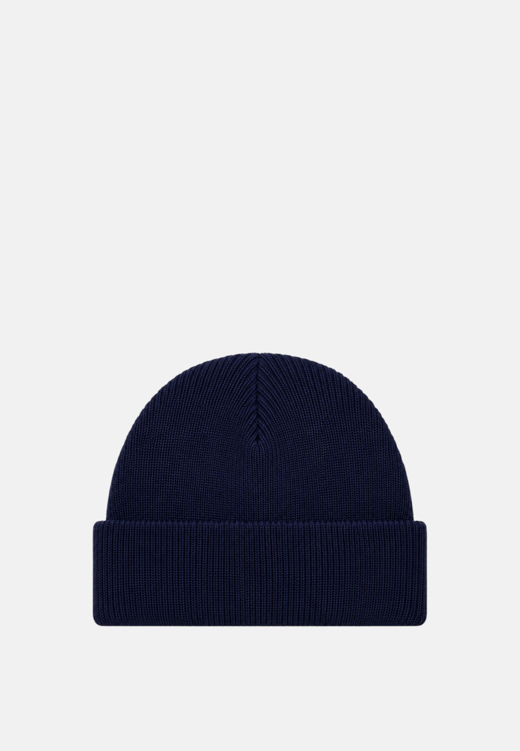 Berretto in misto lana a trecce Sun68 Navy Blue