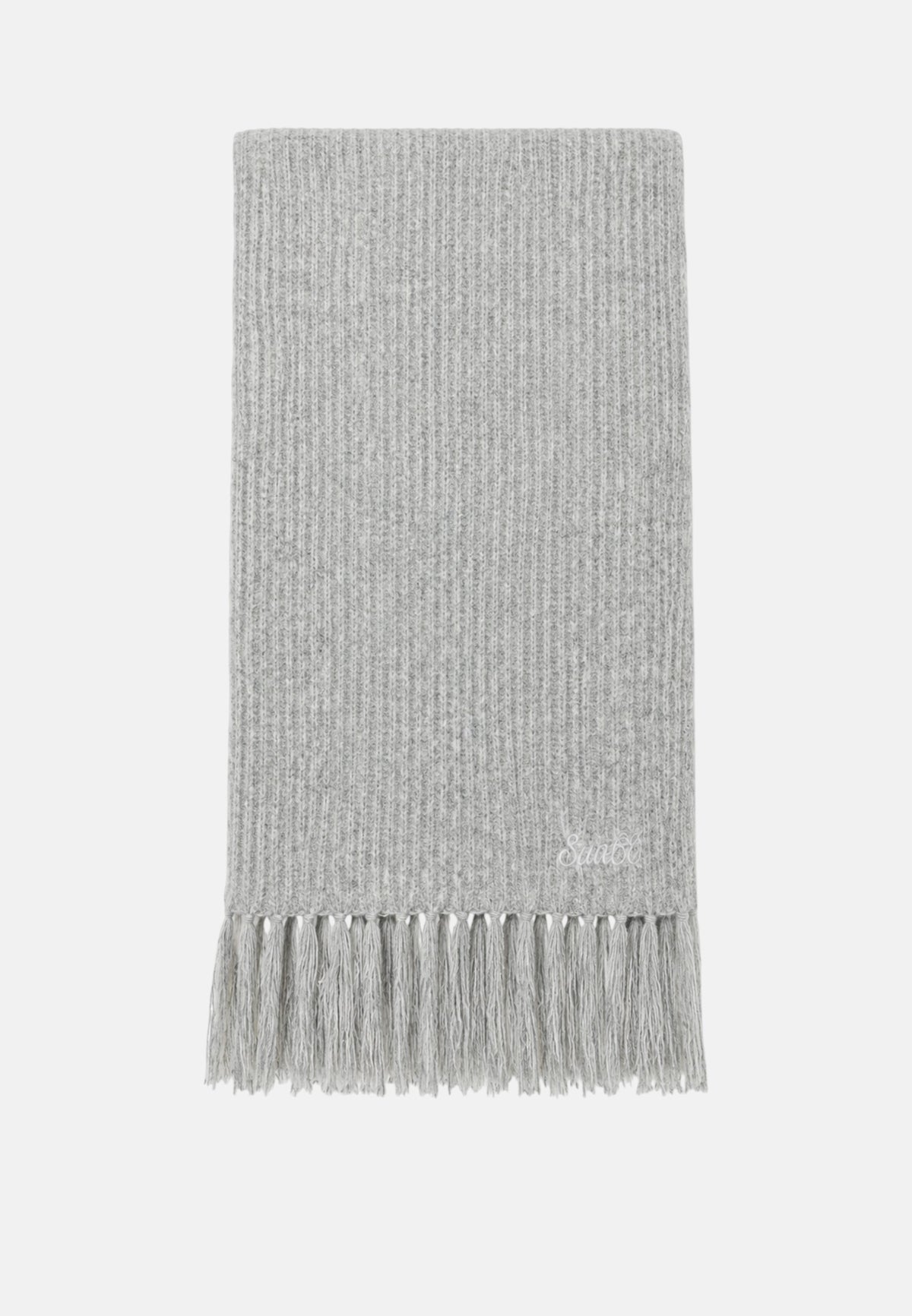 Sciarpa Fluffy in misto lana grigio chiaro Donna Sun68 Grigio Chiaro