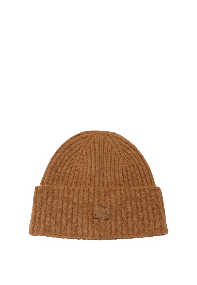 Cappello Beanie da Donna Sun68 Cacao