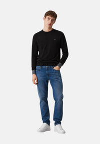 Maglione in cotone e lana da Uomo Sun68 Nero