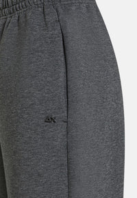 Pantaloni in felpa di cotone Donna Sun68 Grigio Scuro