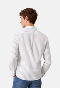 Felpa in cotone con zip da Donna con logo Frontale Bianco/grigio Scuro
