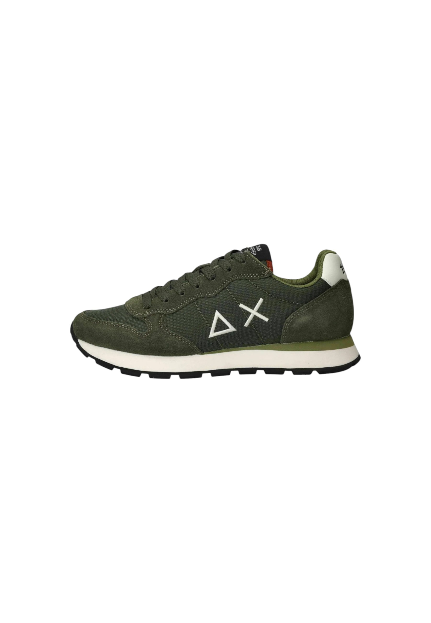 Sneaker da Uomo TOM SOLID - Baskets basses  Sun68 Militare Scuro