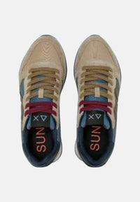 Sneakers da Uomo Sun68 Beige Scuro