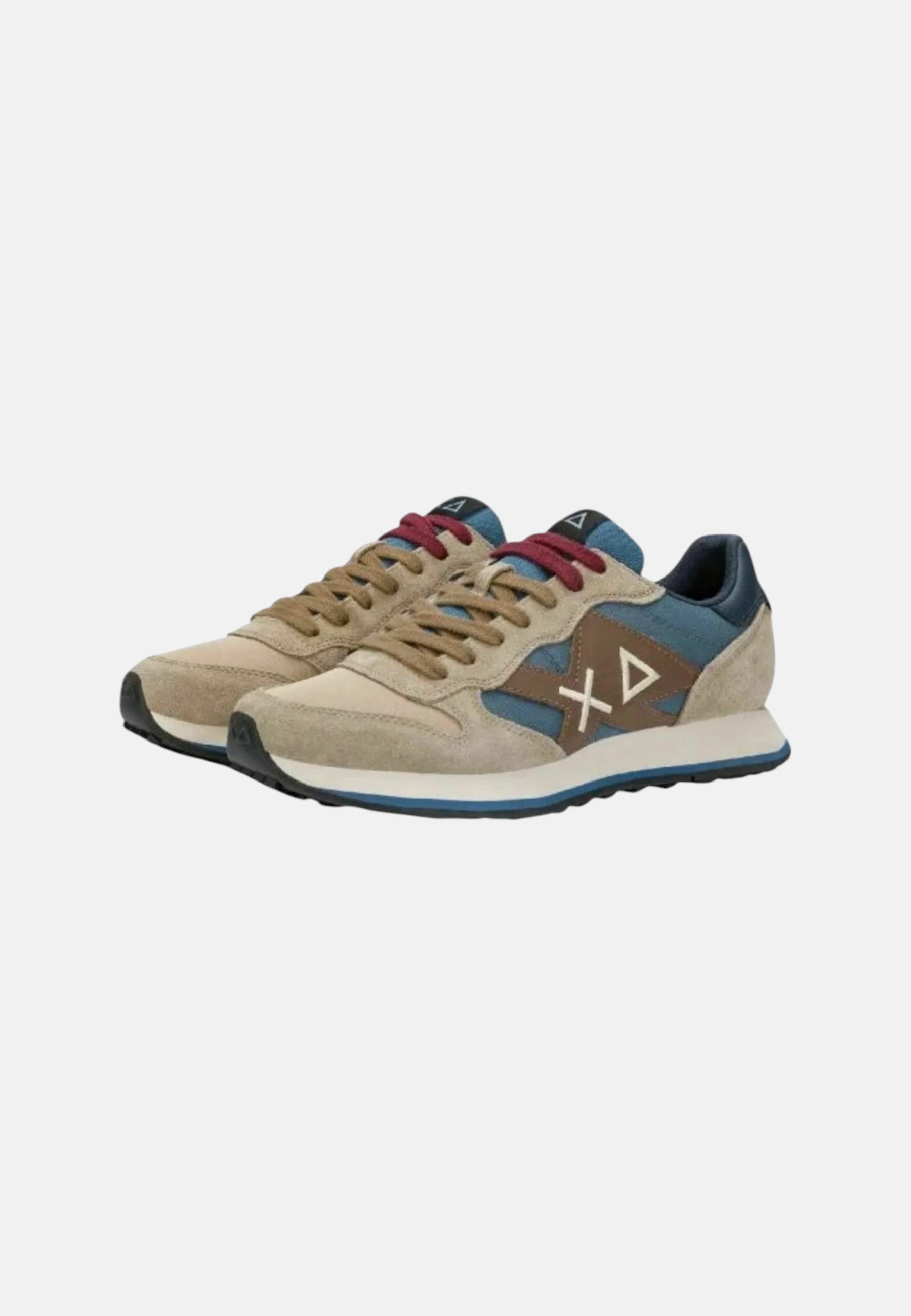 Sneakers da Uomo Sun68 Beige Scuro