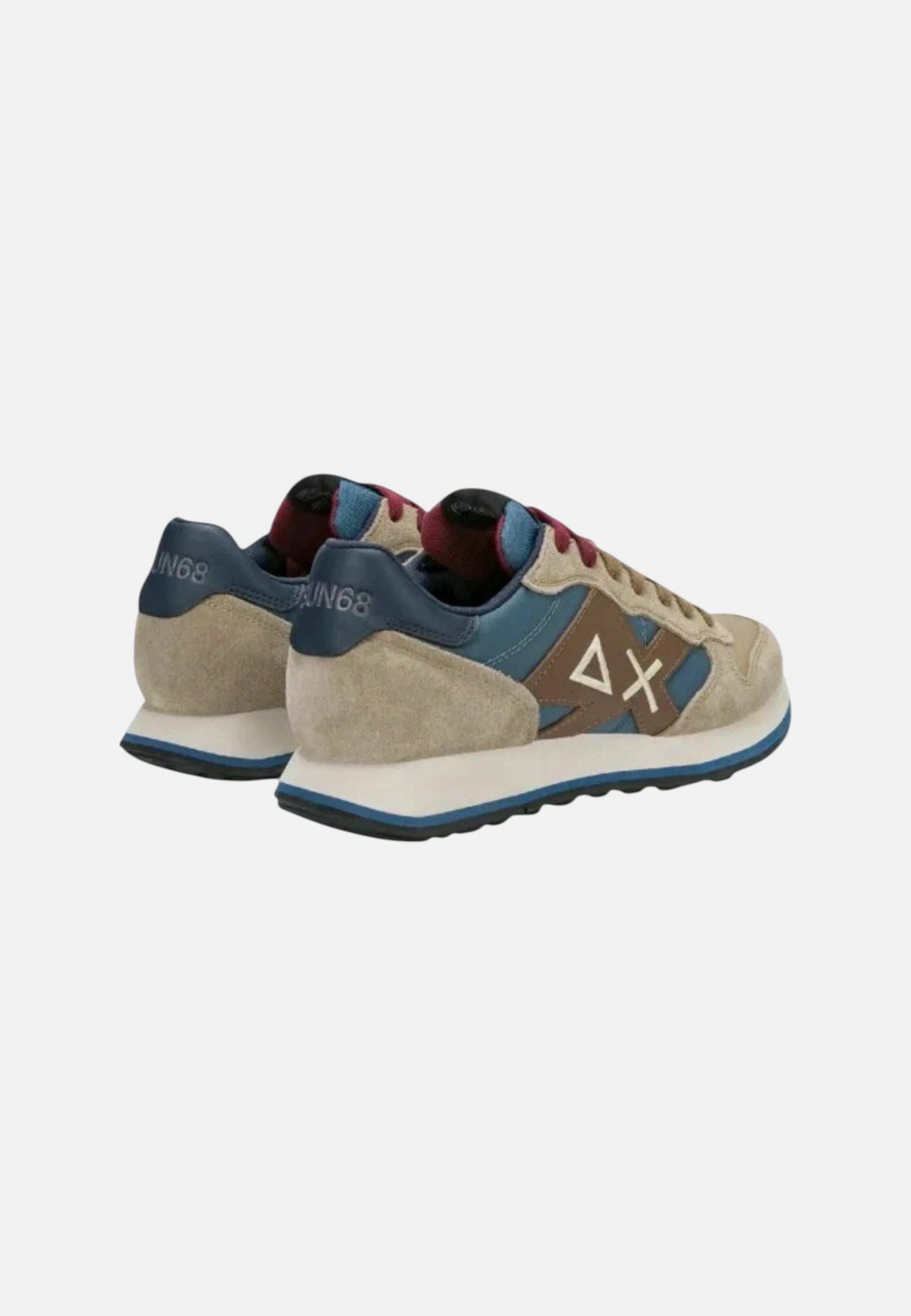 Sneakers da Uomo Sun68 Beige Scuro