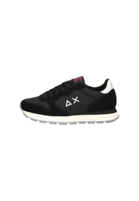 Sneaker Donna in suede e nylon Sun68 Nero