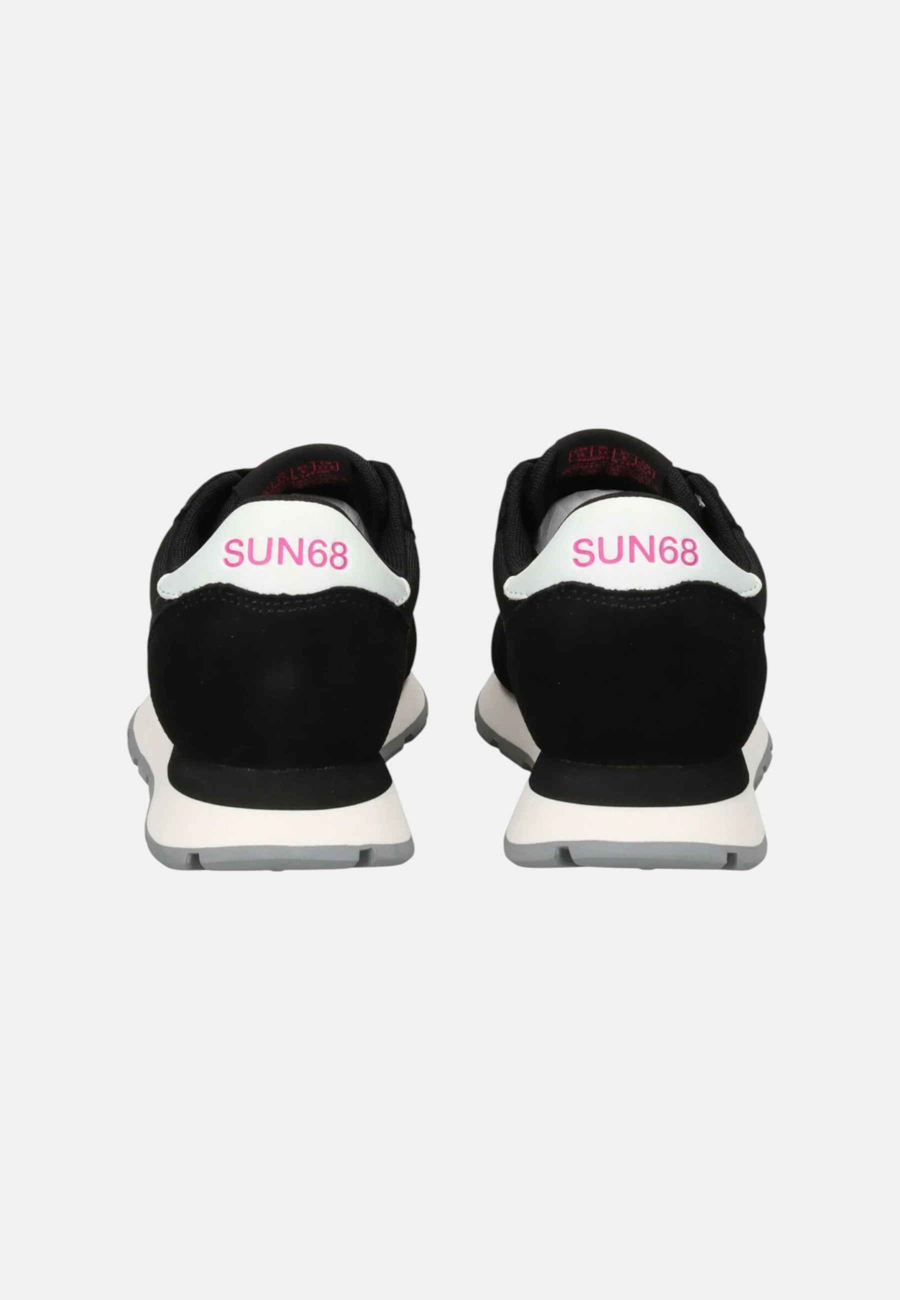Sneaker Donna in suede e nylon Sun68 Nero