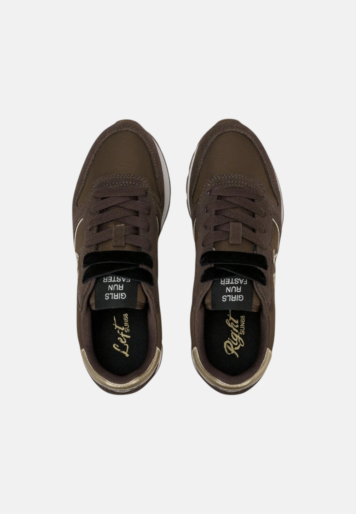 Sneakers da Donna TOM SOLID - Baskets basses  Sun68 Marrone