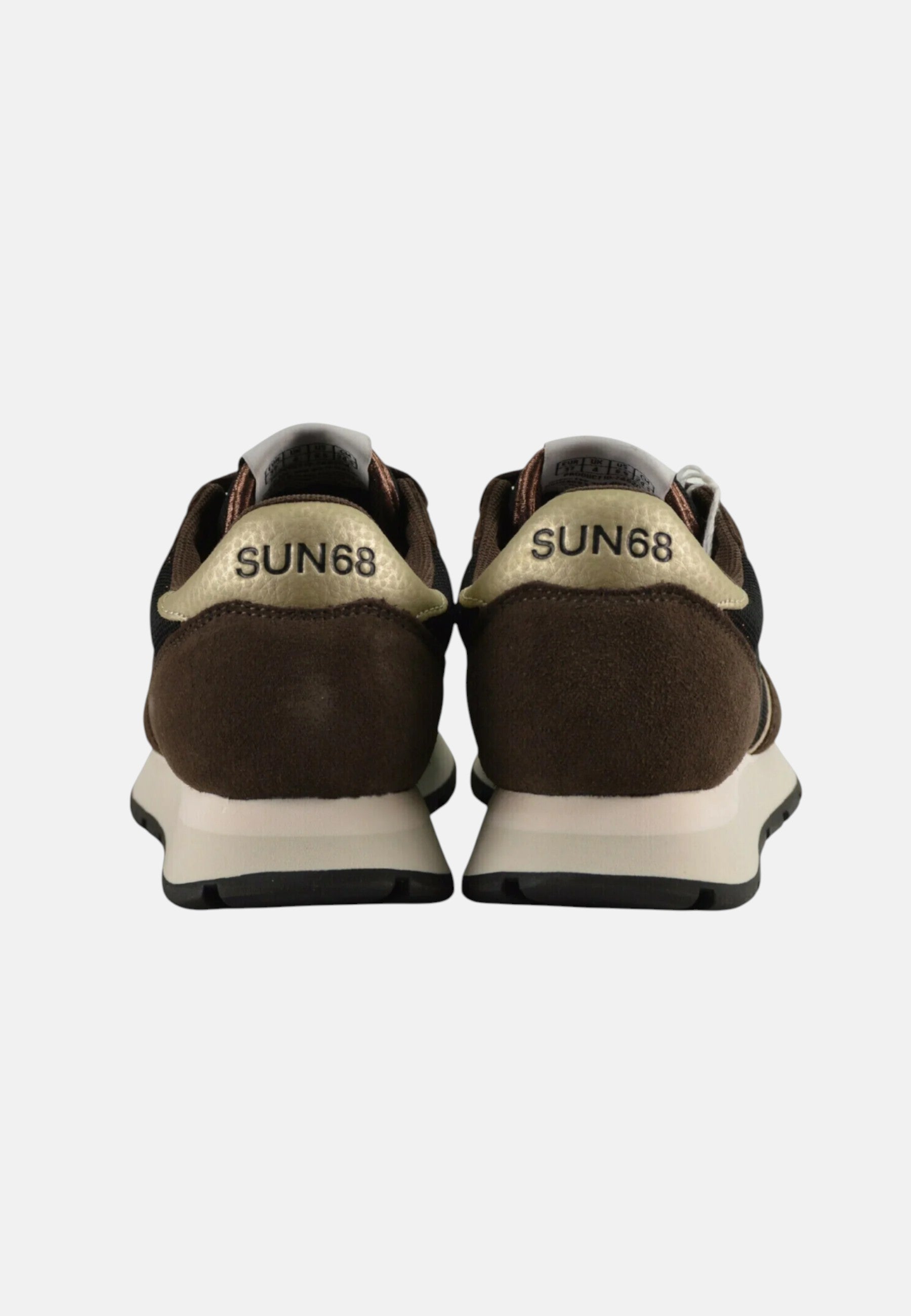 Sneaker Donna Ally Color Explosion in suede e nylon  SUN68 Marrone