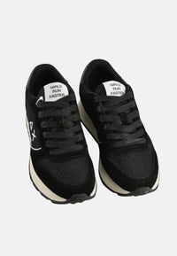 Sneaker Donna Ally Color Explosion in suede e nylon  SUN68 Nero