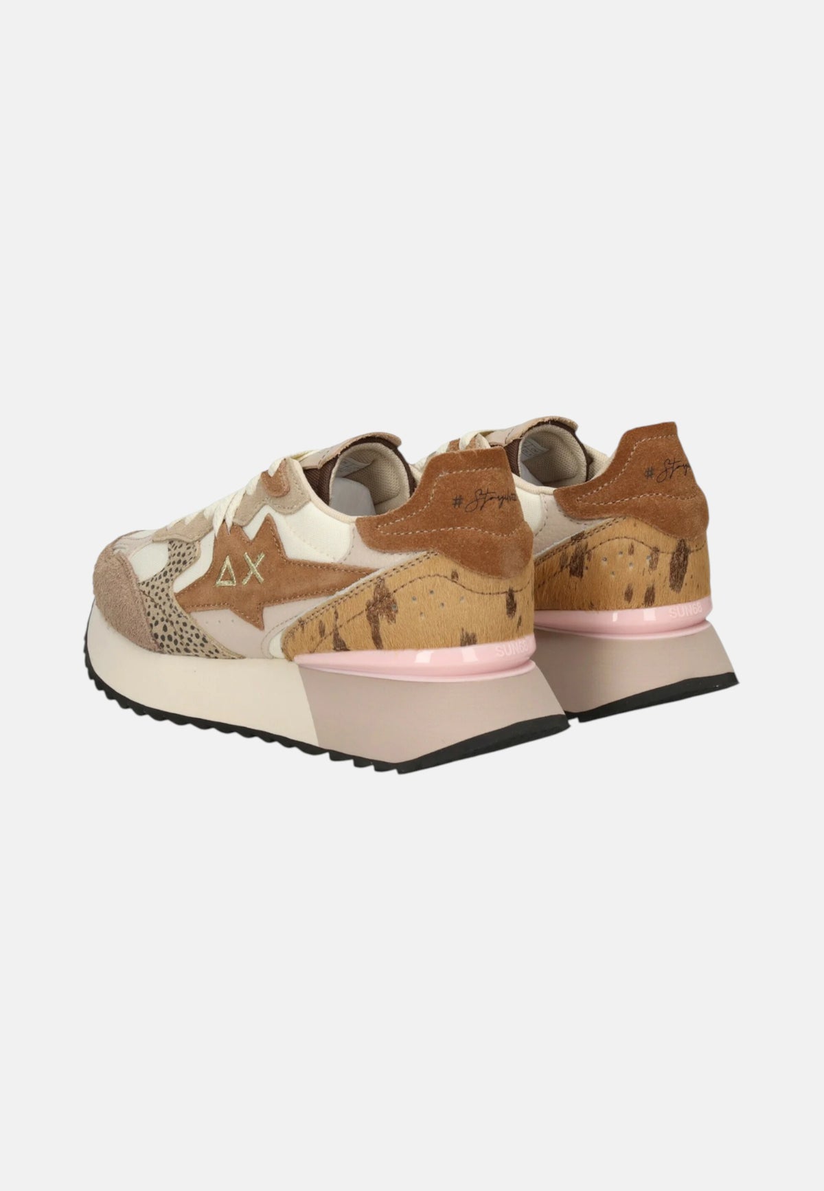 Sneakers SUN68 Da donna beige. Beige