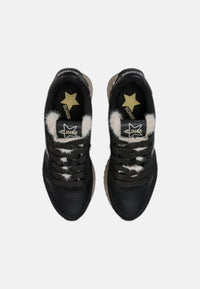 SUN68 Stargirl Sneaker Bassa Donna Nero
