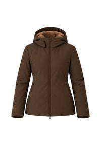 Giubbotto donna SUNS Aurelia Velour Brown